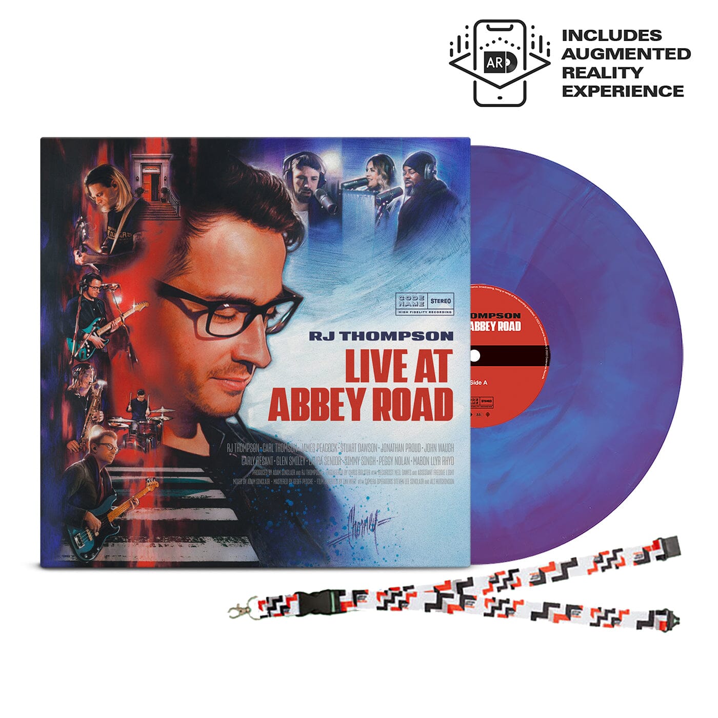 Live at Abbey Road - Limited Edition Vinyl LP + Abbey Road Lanyard | RJ Thompson