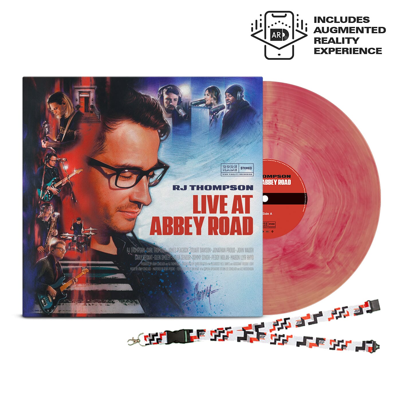 Live at Abbey Road - Limited Edition Vinyl LP + Abbey Road Lanyard | RJ Thompson