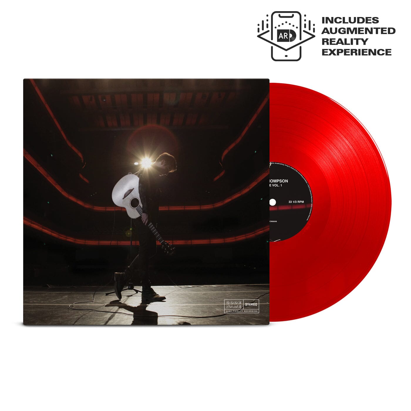 Live Vol. 1 - Limited Edition 12" Transparent Red Vinyl | RJ Thompson | Official Website & Store