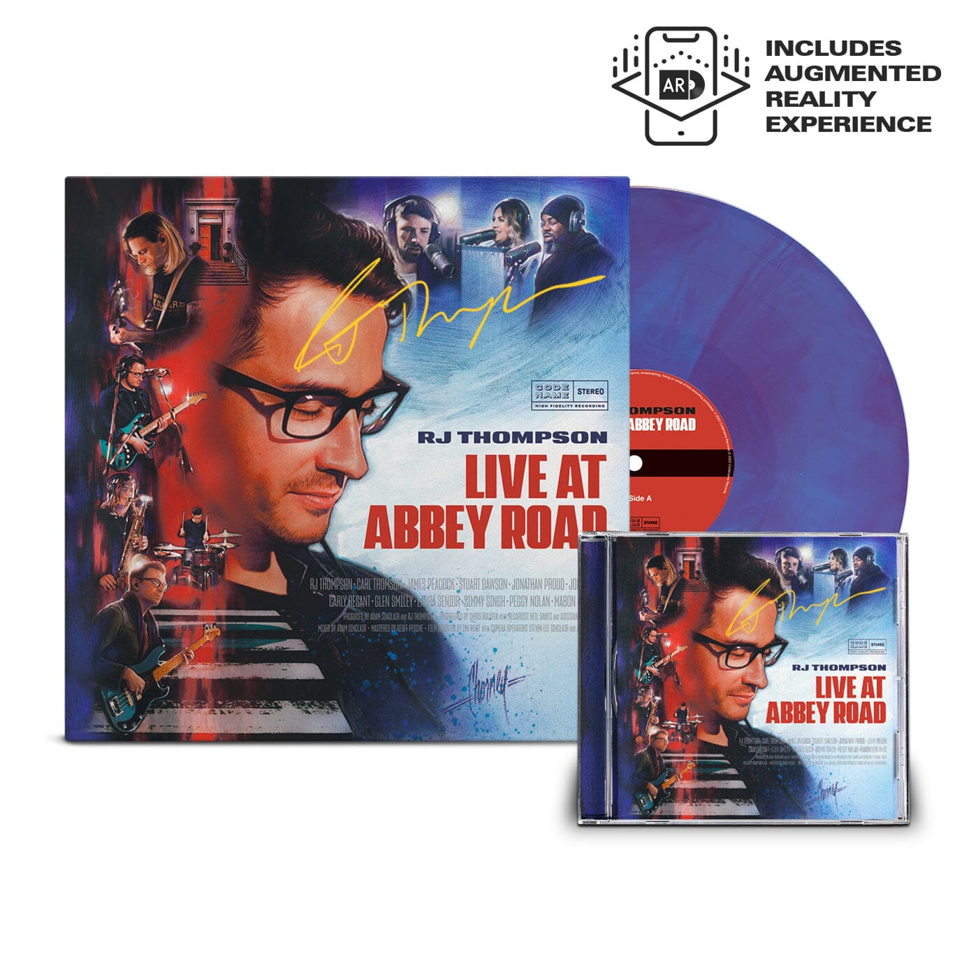 [SIGNED] Live at Abbey Road 12" Vinyl + CD Bundle | RJ Thompson