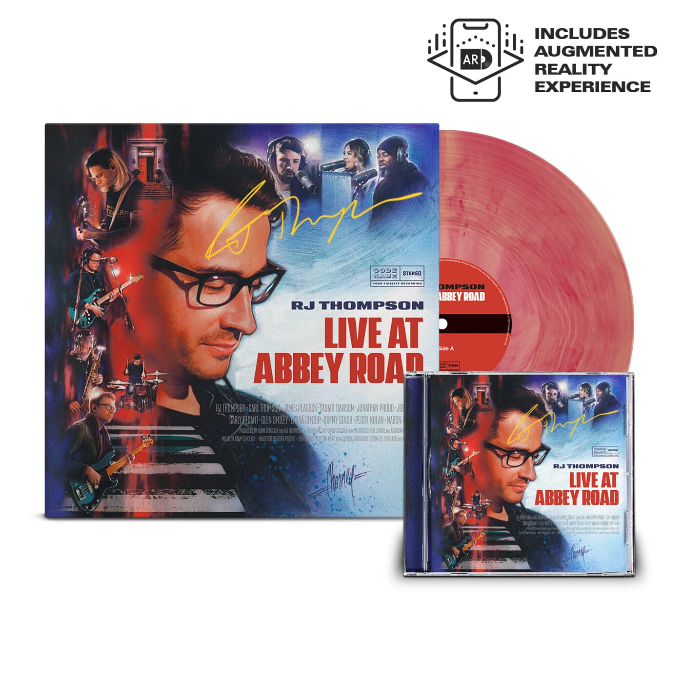 [SIGNED] Live at Abbey Road 12" Vinyl + CD Bundle | RJ Thompson