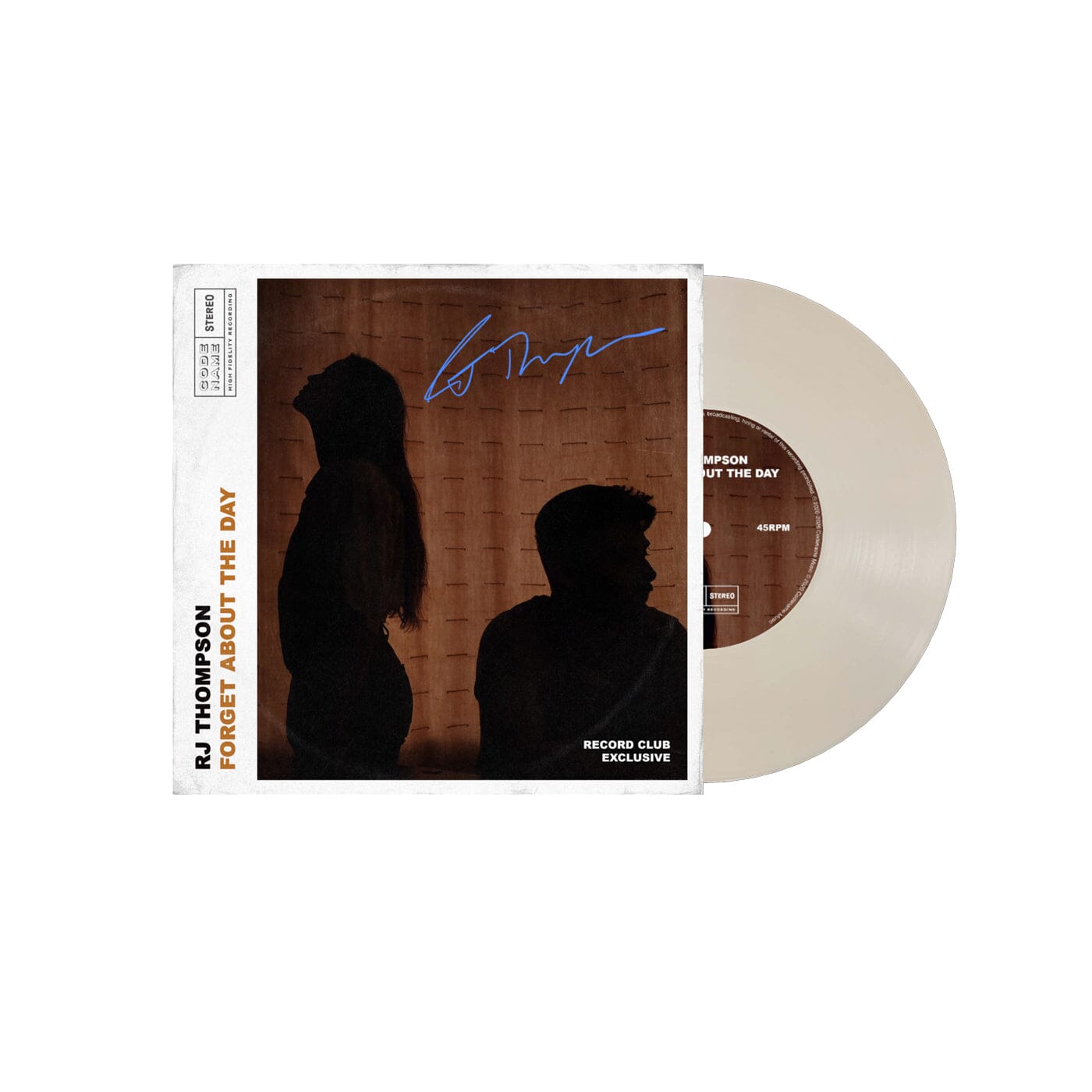Forget About The Day - Limited Edition 7" Vinyl [SIGNED] | RJ Thompson