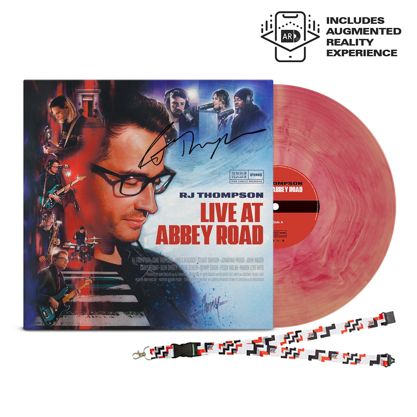 Live at Abbey Road - Limited Edition Vinyl LP + Abbey Road Lanyard | RJ Thompson