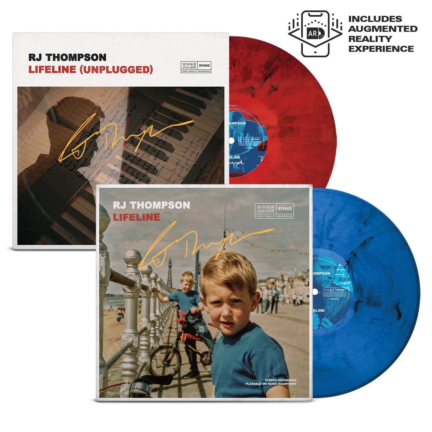 [SIGNED] Lifeline + Lifeline Unplugged LP Bundle | RJ Thompson