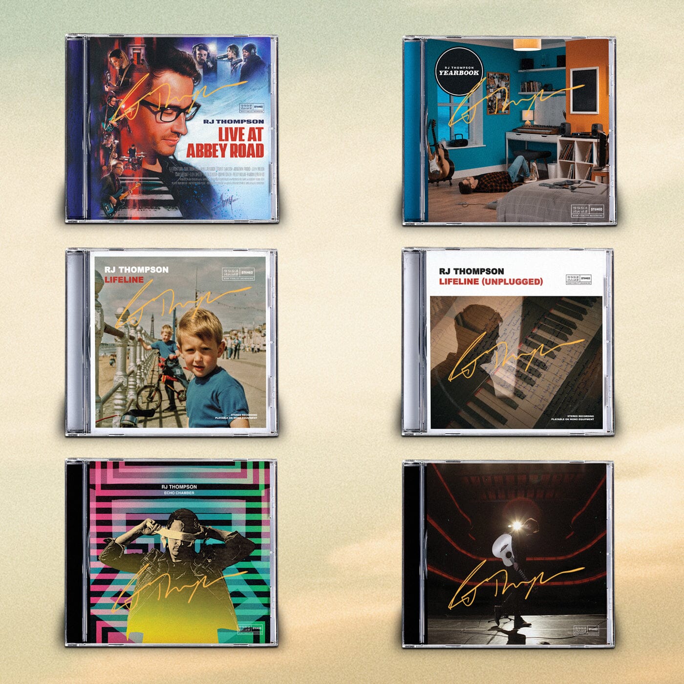 The CD Collector Bundle - Signed | RJ Thompson | Official Website & Store