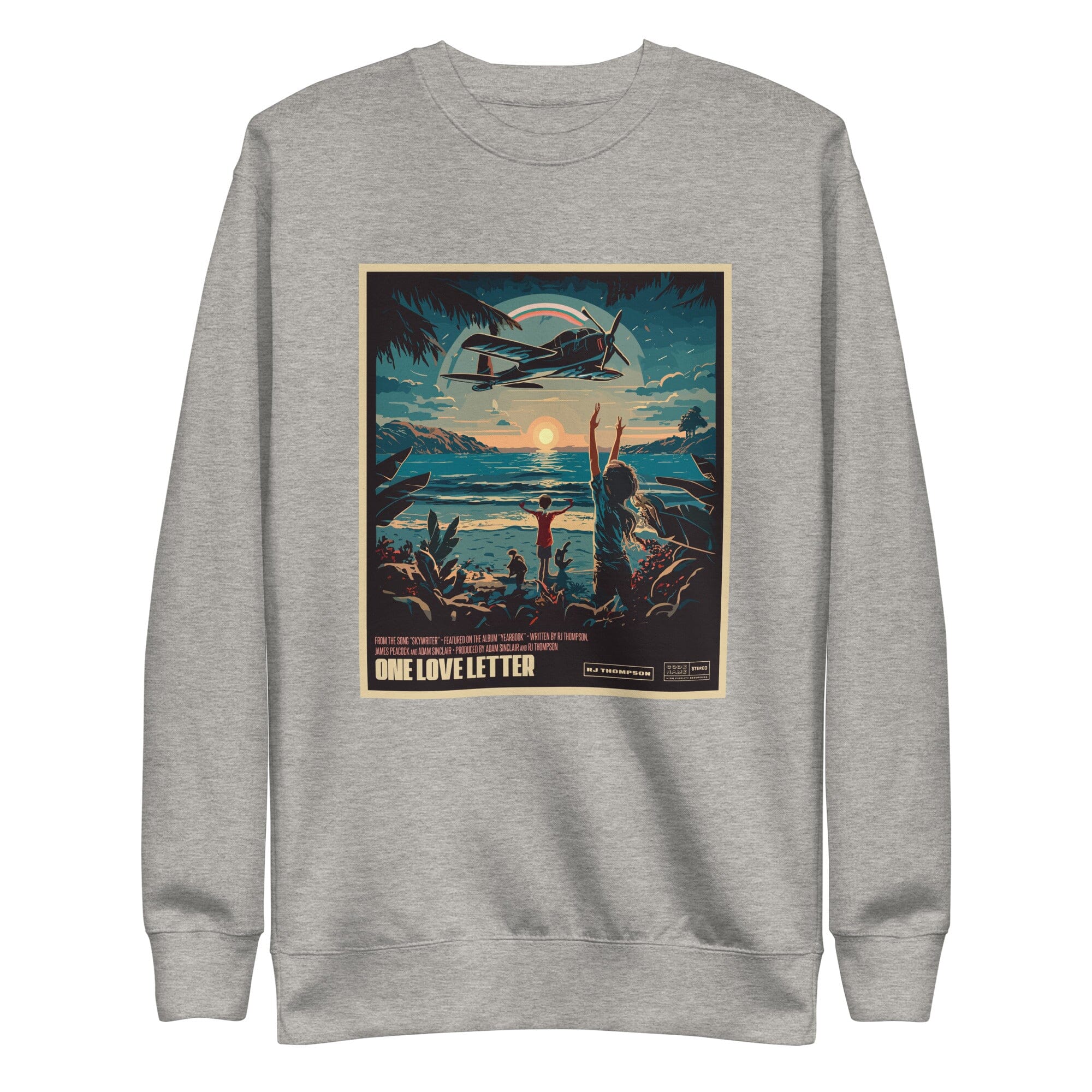 "One Love Letter" Retro Unisex Sweatshirt | RJ Thompson | Official Website & Store