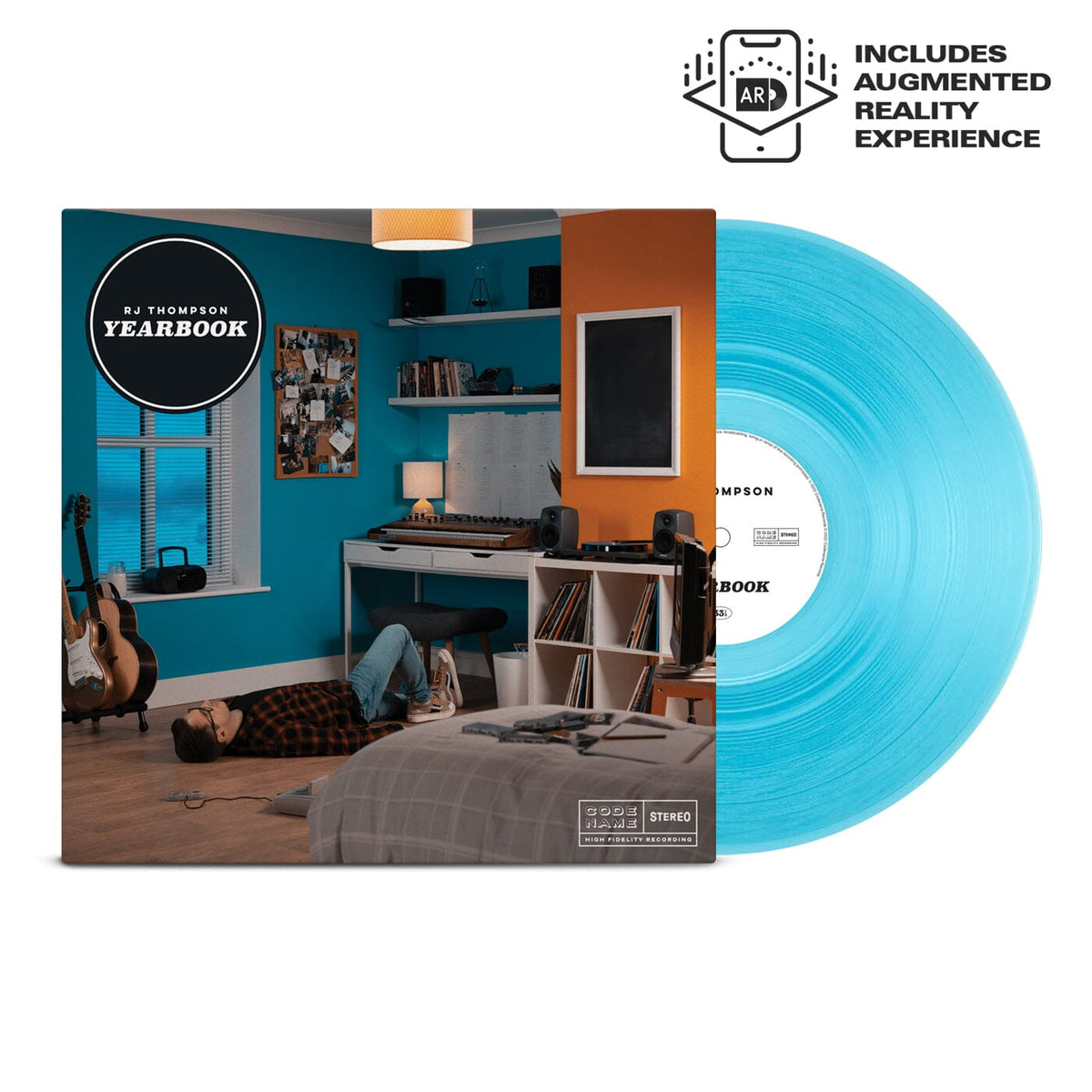 Yearbook - Limited Edition 12" Transparent Curaçao Blue Vinyl | RJ Thompson | Official Website & Store